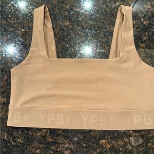 Abercrombie & Fitch Nude/Taupe Seamless Sports Bra